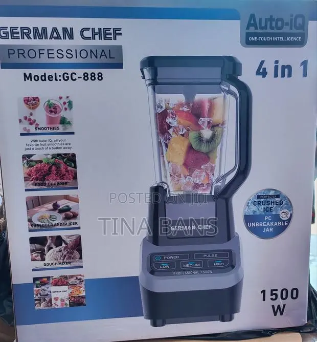 German Chef 4 in 1 Auto Iq Professional Blender