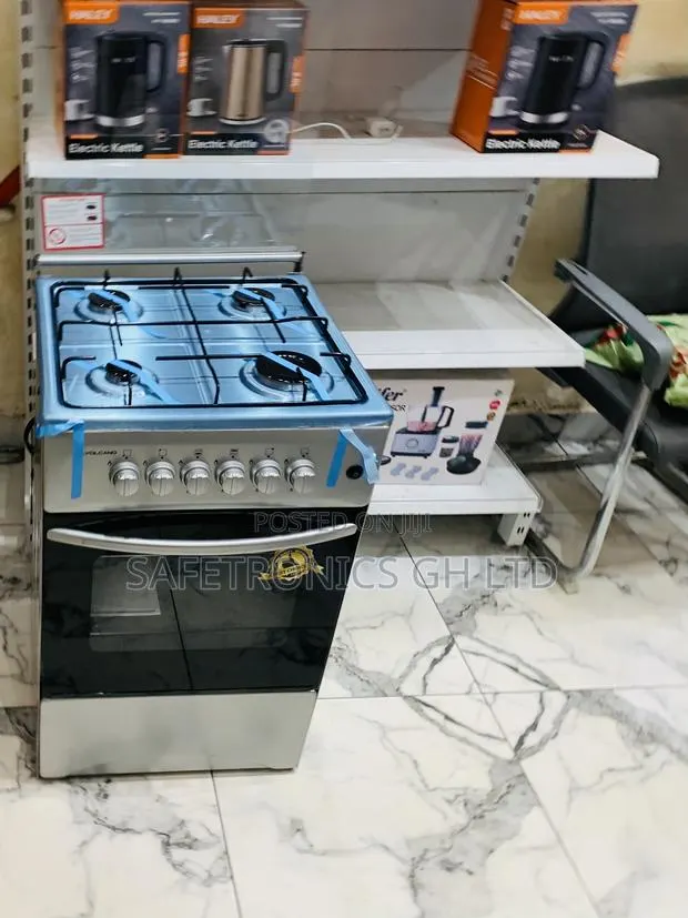 Kindly Grab Grey Volcano 50×50 Cm Free Standing Gas Cooker · Photo 1