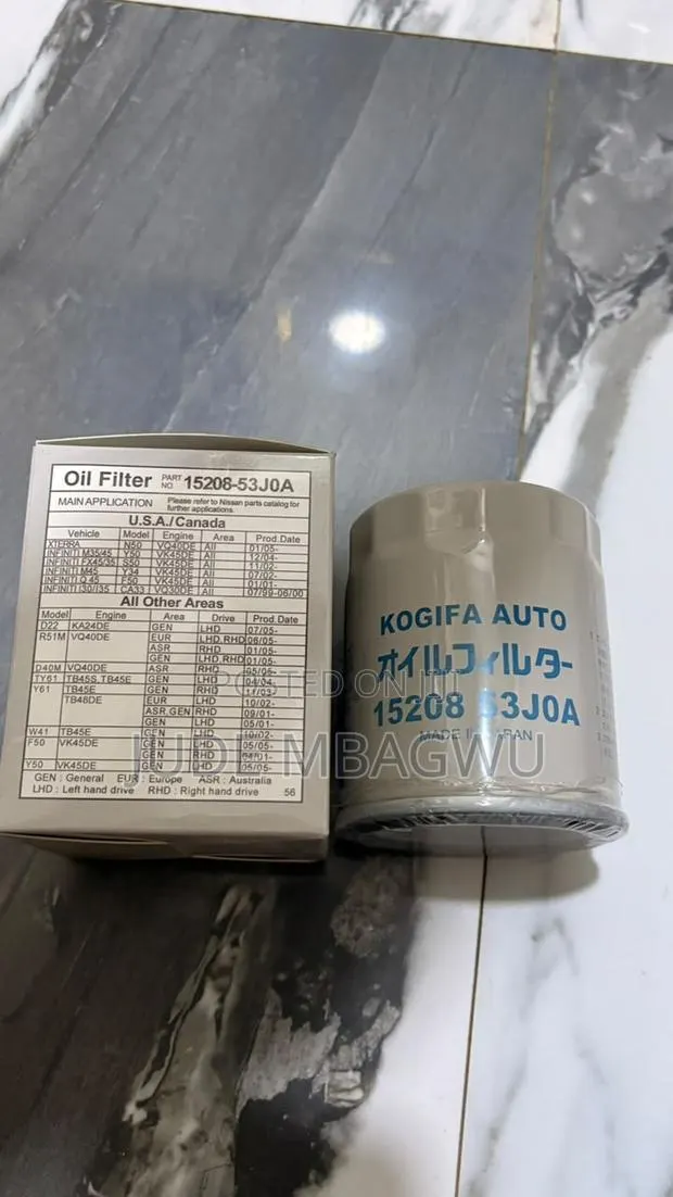 Nissan 15208-53j0a Oil Filter · Photo 1