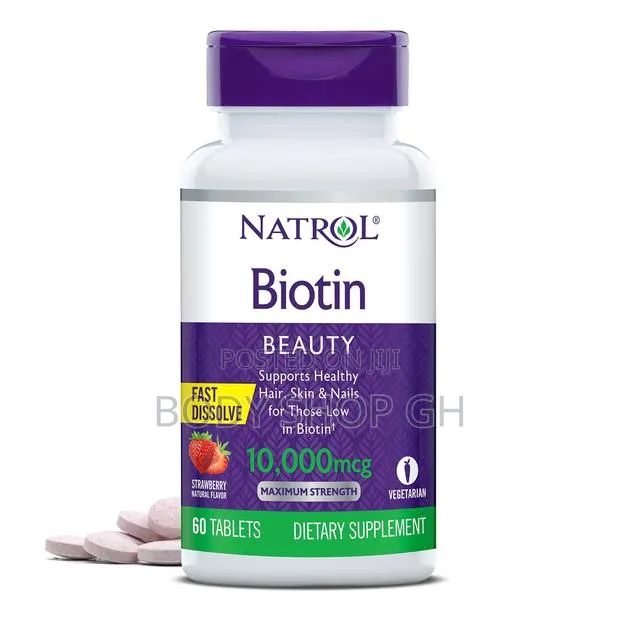 Natrol Biotin Faster for Healthy Hair, Skin and Nails · Photo 1