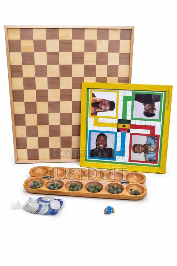 Ludo + Draft + Oware Games · Photo 1