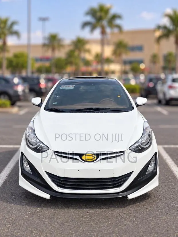 Hyundai Elantra Sport Sedan FWD (2.0L 4cyl 6A) 2016 White · Photo 1