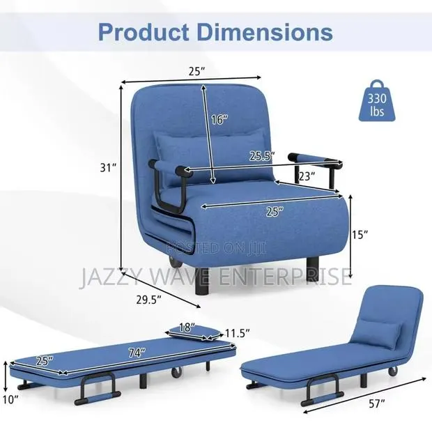 Foldable Bed Sofa · Photo 1