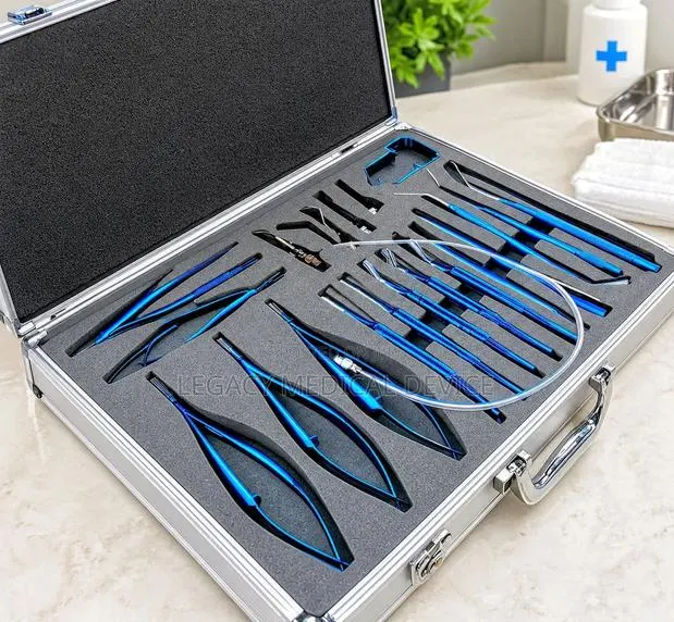 Surgical Instrument Set With Aluminum Carrying Case · Photo 1