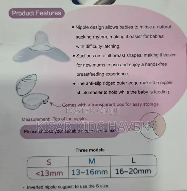 Wing - Shape Nipple Shield for Breastfeeding Mothers · Photo 2
