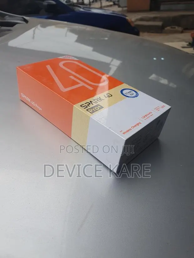 New Tecno Spark 40 Pro+ 256 GB Black · Photo 1