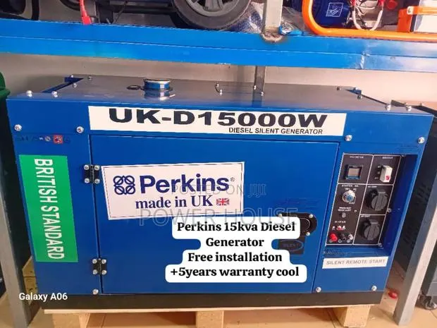 Infinite Energy Perkins Diesel Generator 15kva Silent Perkins 15kva · Photo 1
