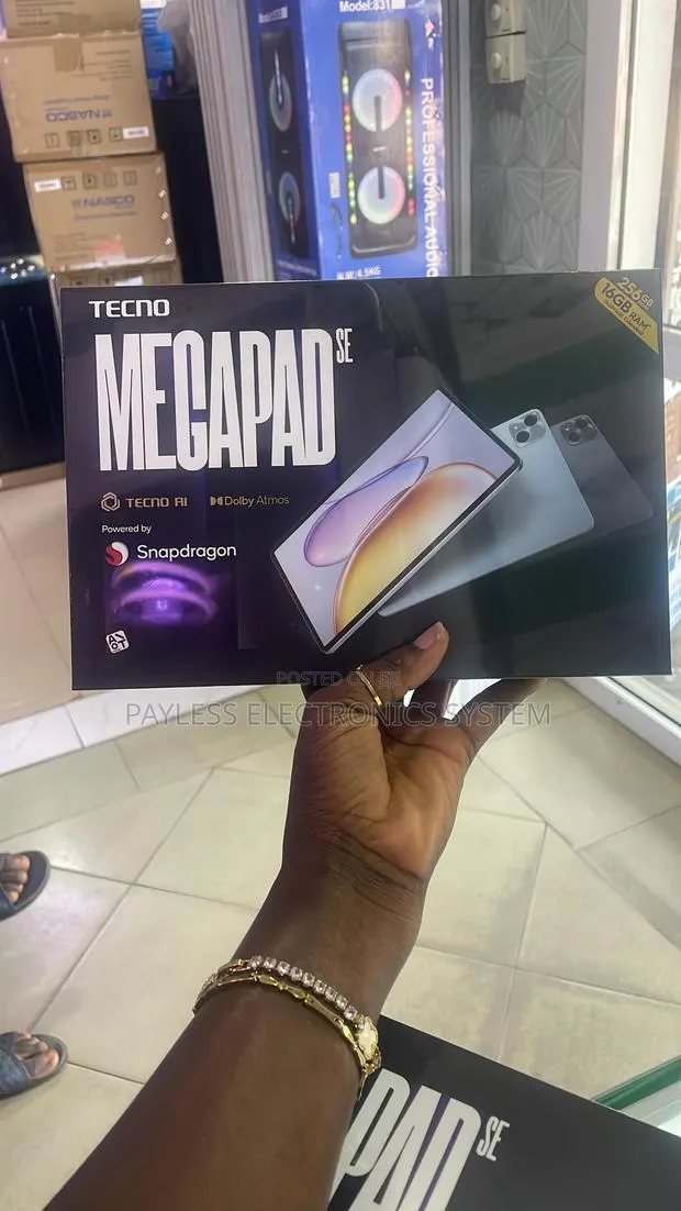 New Tecno Megapad SE 128 GB Black · Photo 1