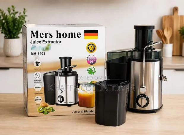 Mers Home Juice Extractor 2 In1 MH-1408 · Photo 1