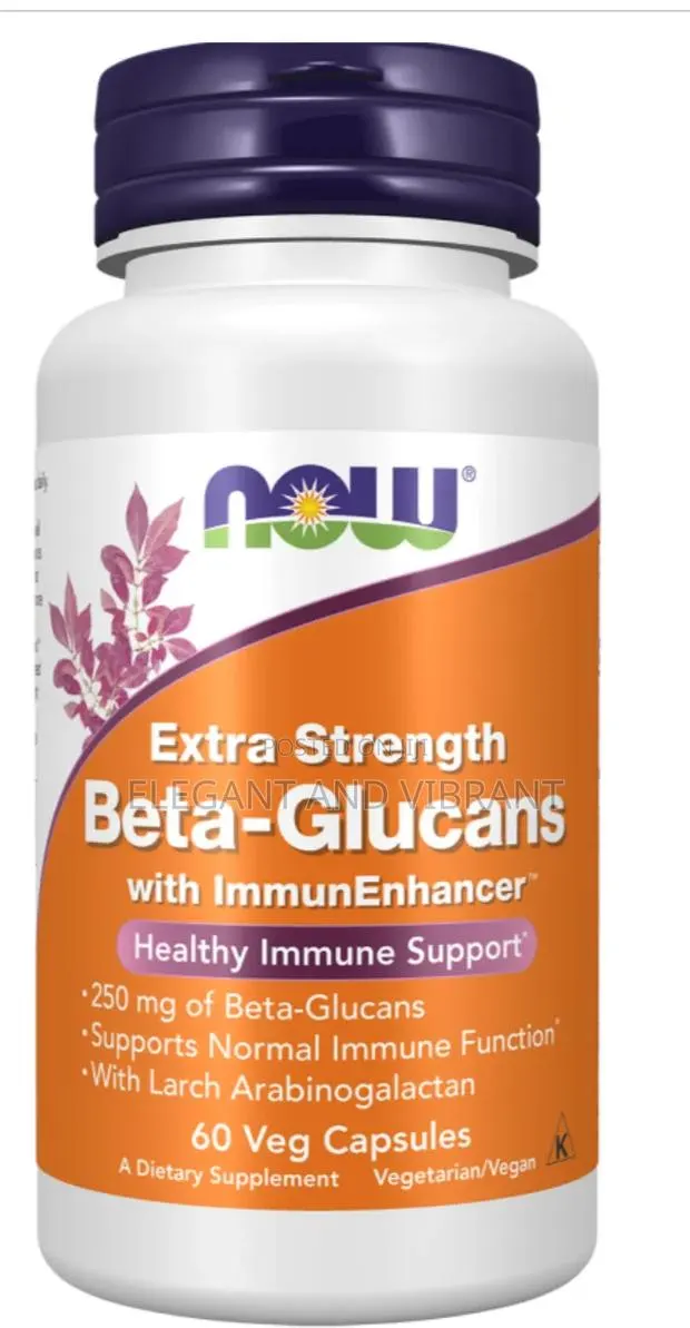 Beta-Glucans With ImmunEnhancerTM, Extra Strength Veg Capsules · Photo 1