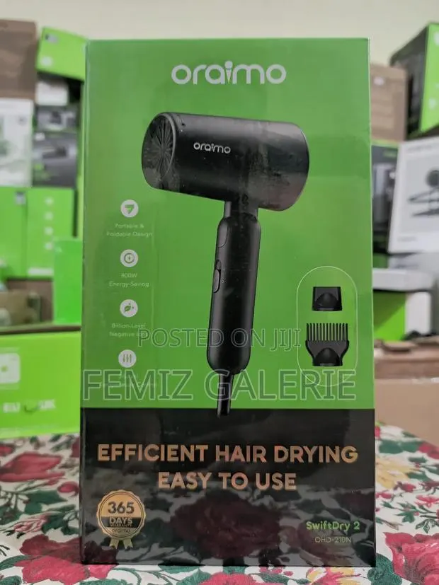 Oraimo SwiftDry 2 Foldable 800W Efficient Hair Dryer · Photo 1