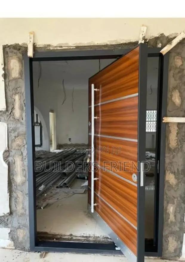 Modern Pivot Entrance Turkish Security Door+All Accessories · Photo 1