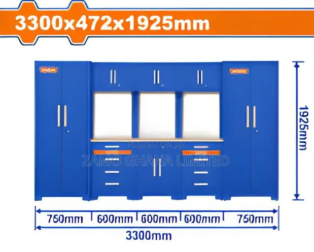 Heavy-Duty Modular Garage Cabinets - Wcs3a08 · Photo 1