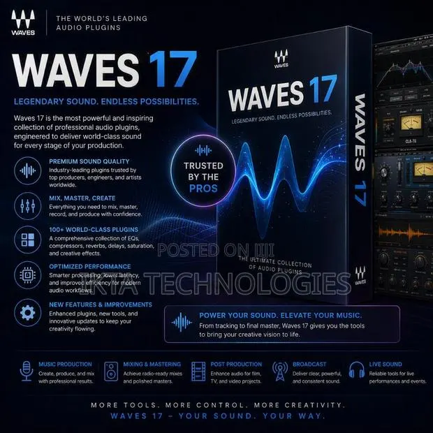 Waves Complete 17 | Instrument/Effect VST Plugin | Mac/Win · Photo 1