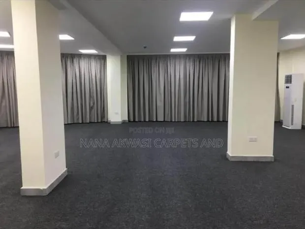 Quality Plain Gray Industrial Carpet · Photo 1