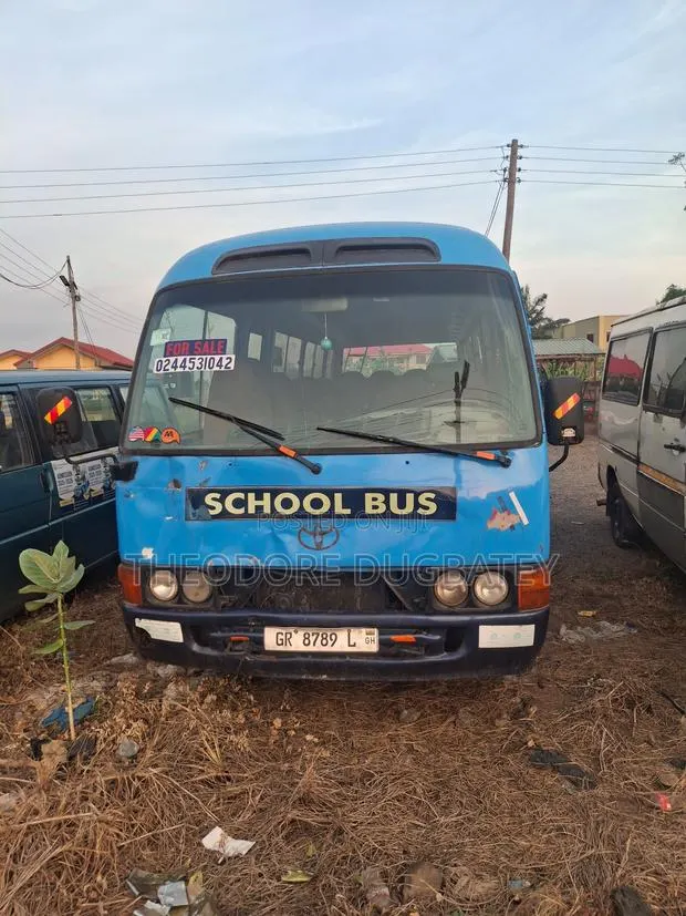 Toyota Coaster 1995 Blue · Photo 1