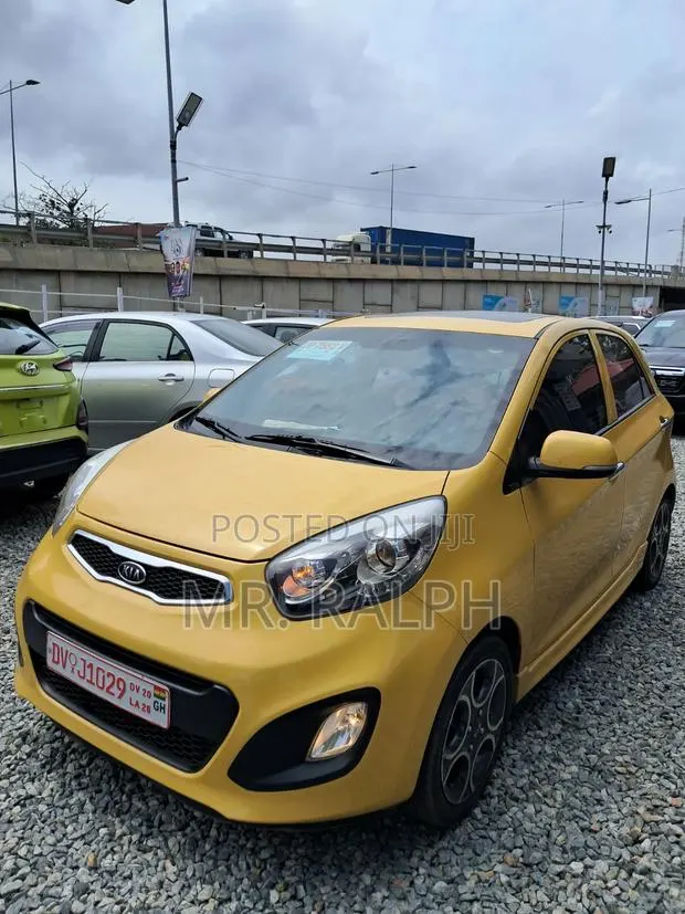Kia Morning 2016 Yellow · Photo 1