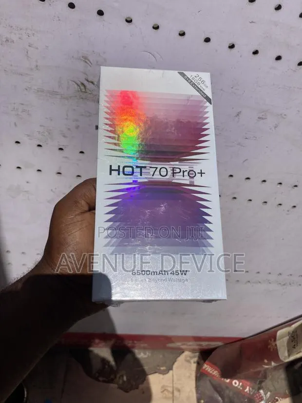 New Infinix Hot 70 Pro 5G+ 256 GB Black · Photo 1