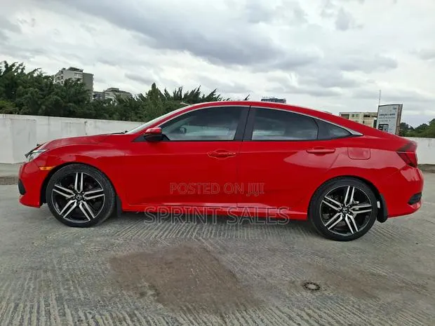 Honda Civic 2016 Red · Photo 1