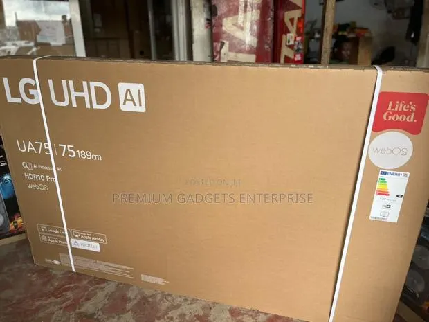 Lg 75 Inch Class Uhd Ai 75ua75 Smart Tv 2025 Airplay, Google Cast · Photo 1