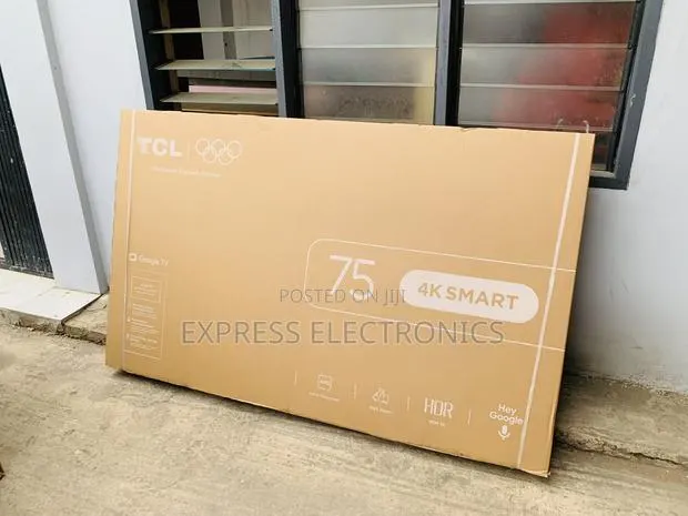 Lovely Skin New TCL 75'' Uhd Led 75p6k Smart Android Television · Photo 1