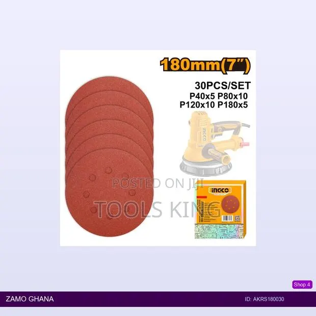 Sanding Sheet for Random Orbital - Akrs180030 · Photo 1