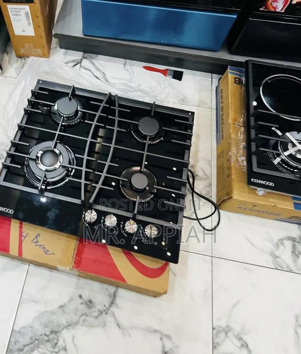 Super Affordable Kenwood 60cm 4 Gas Hob(Tempered Glass) · Photo 1
