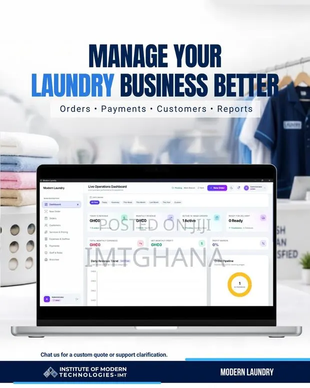 Laundry Management Software for Laundry Dry Cleaning Businesses · Photo 1