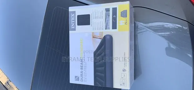 Intex Pillow Rest Classic Air Mattress With Built in Pump · Photo 1