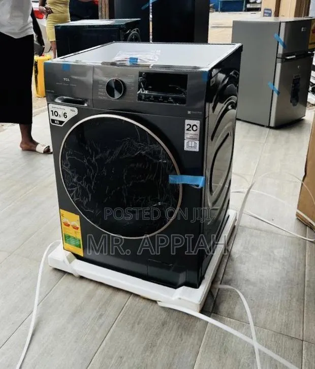 Efficient TCL 10.5kg Semi-Automatic Washing Machine(Gray). · Photo 1