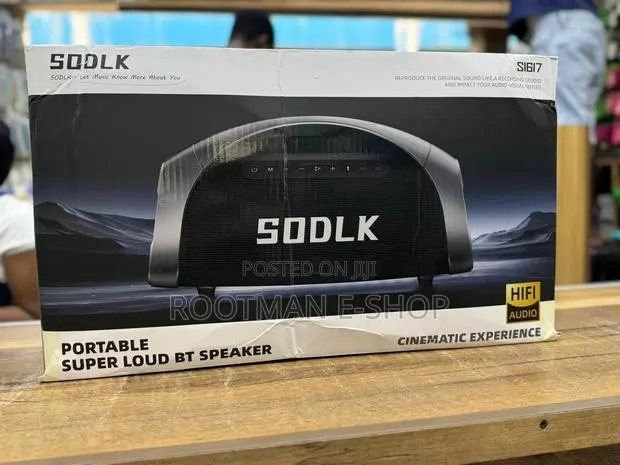 Sodlk S1617 Premium Bluetooth Speaker With Subwoofer, 320w Waterproof · Photo 1