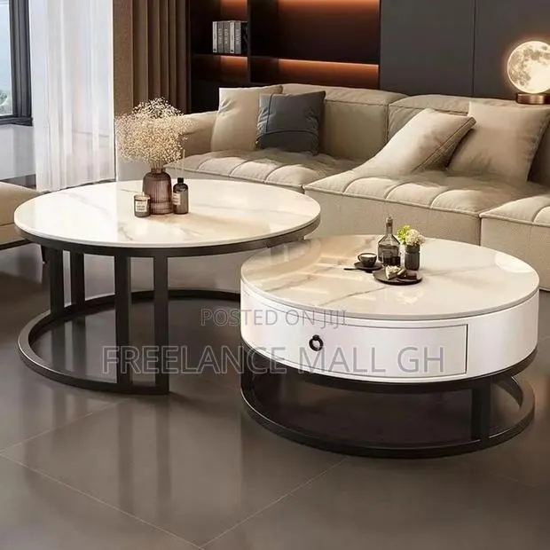 Marble Round Centre Table · Photo 1