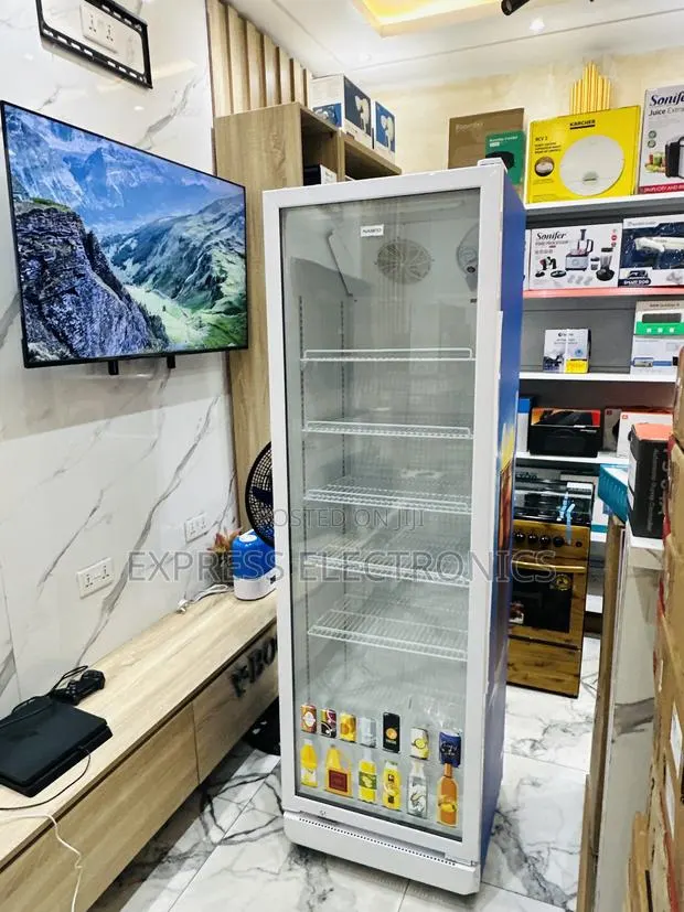 Ultra Modern Sleek Display Fridge Nasco Nas-375dfg 360l · Photo 1