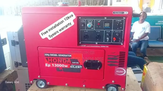 Honda 10kVA Industrial Diesel Generator – High Performance 10kva · Photo 1