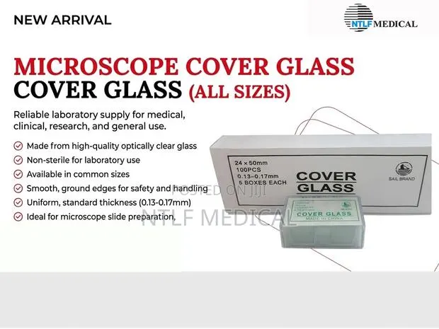 Microscope Cover Glass · Photo 1