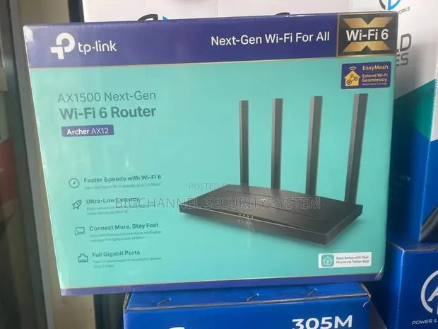 tp.link Ax1500 Next-Gen Wi-Fi 6 Router · Photo 1