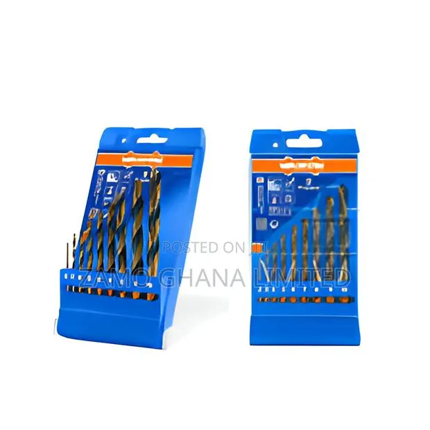 9 PCS HSS Twist Drill Bits Set - Wtd6b02 · Photo 1