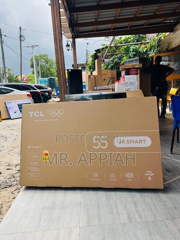 Premium Quality TCL 55 Inch Qled Smart Android Frameless TV · Photo 1