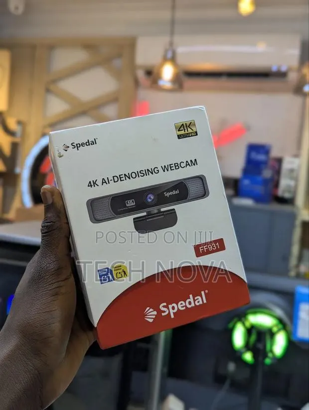 Spedal Uhd Webcam With Built-in Ai Noise Reduction · Photo 1