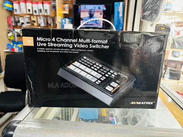 Video Switcher Av Matrix 4 Channel · Photo 1