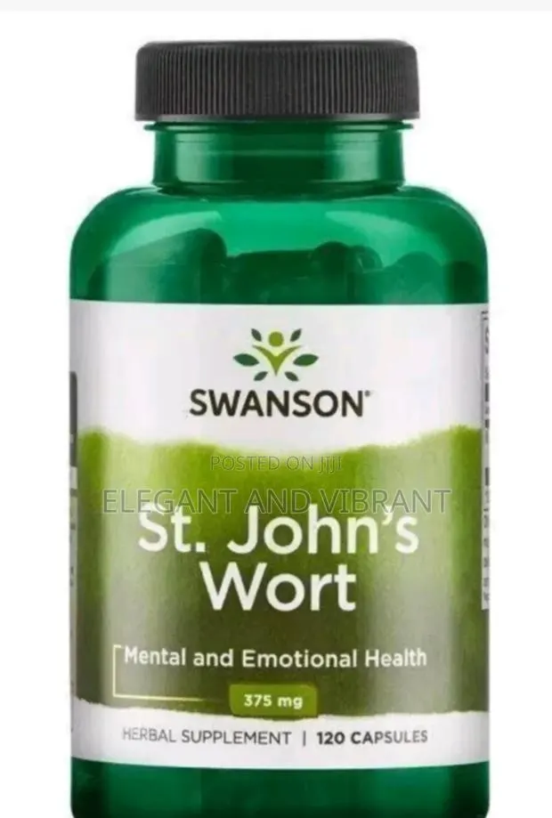 St Johns Wort 375mg X120 Caps Emotional Mood · Photo 1