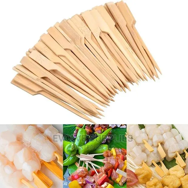 12CM 15cm 18cm Bamboo Paddle Skewers · Photo 1