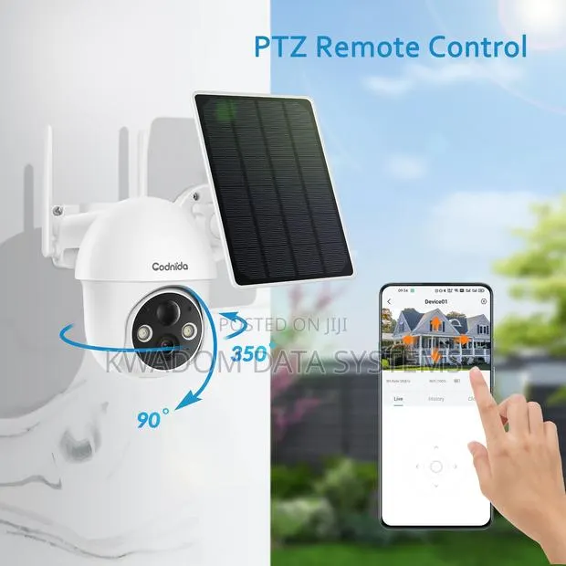 Solar Wireless Security Camera · Photo 1