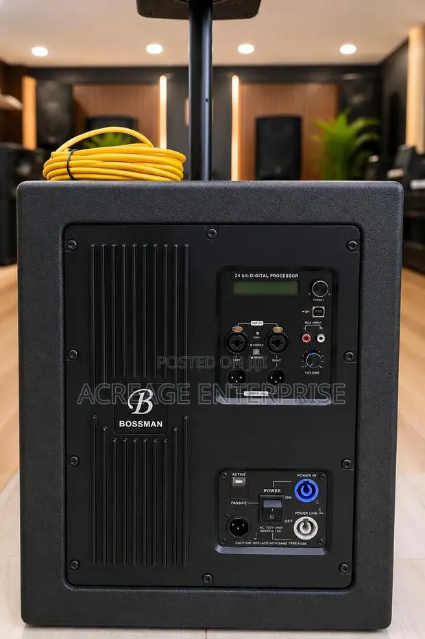 Bossman Column and Bass Speaker · Photo 1