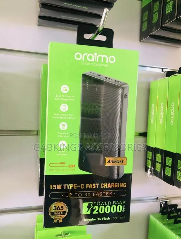 Oraimo Traveler 15 20,000mah · Photo 1