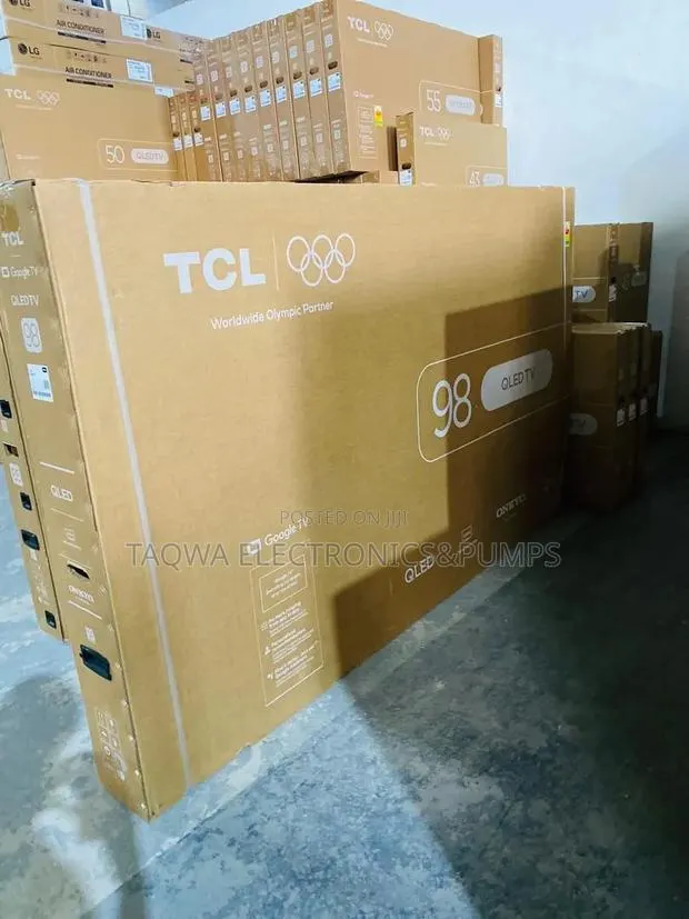 New - TCL 98-Inch QLED Smart Google TV · Photo 1