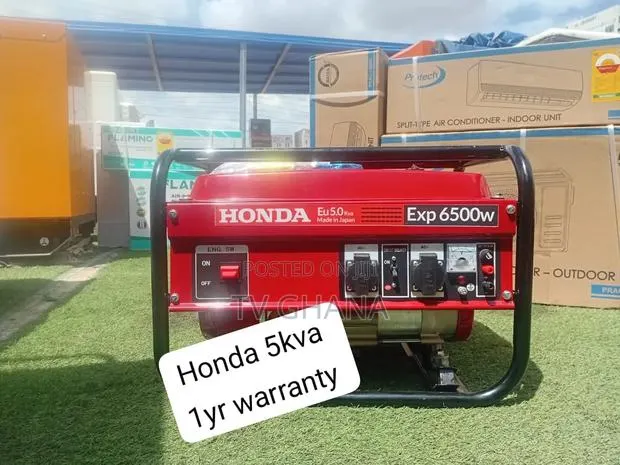 Honda 5.0KVA Petrol Generator – Your Trusted Partner for Backup 5kva · Photo 1