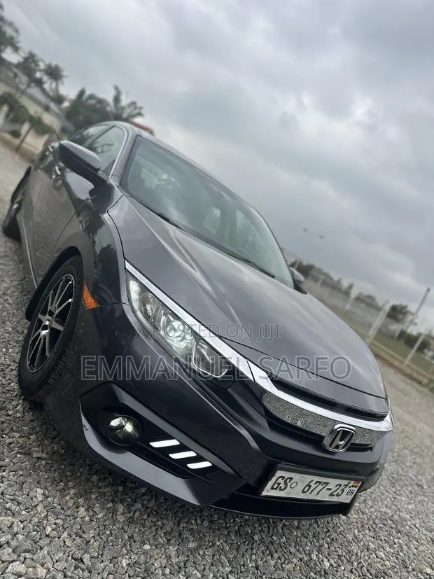 Honda Civic 2016 Gray · Photo 1
