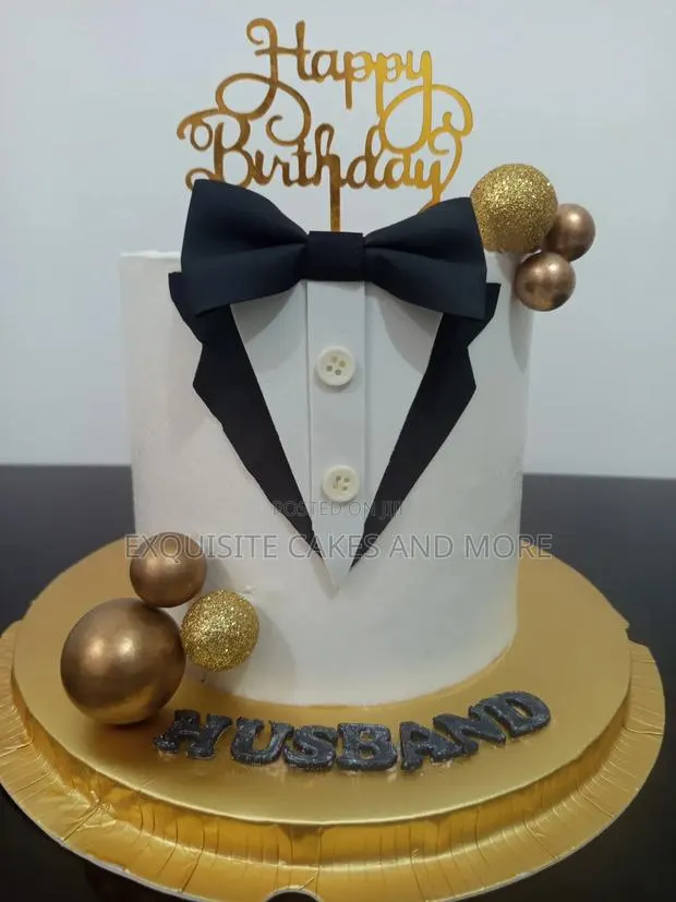 Budget Friendly Suit Cake for Men · Photo 1