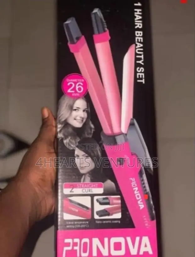 2 in 1 STRAIGHTENER AND CURLER · Photo 1